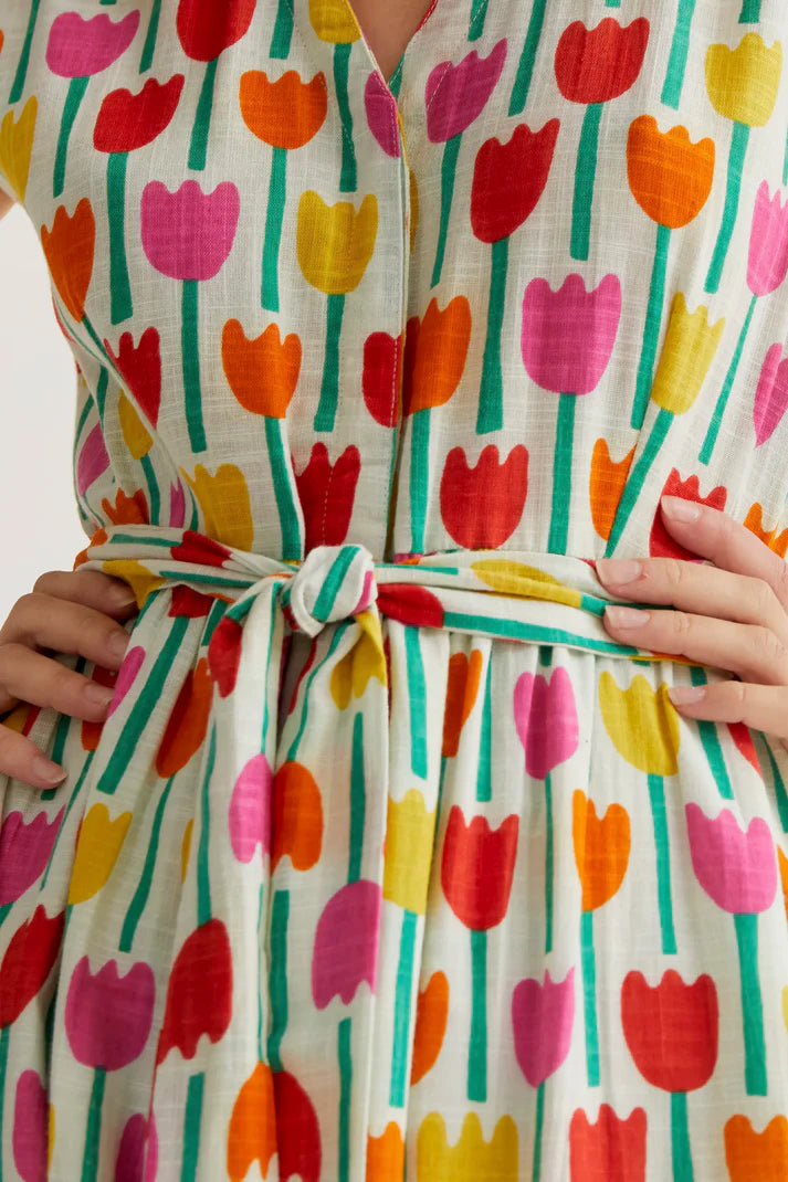 Flowers Maxi Dress