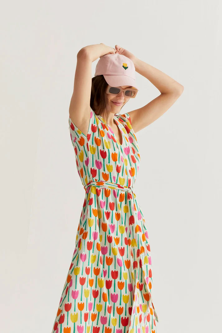 Flowers Maxi Dress