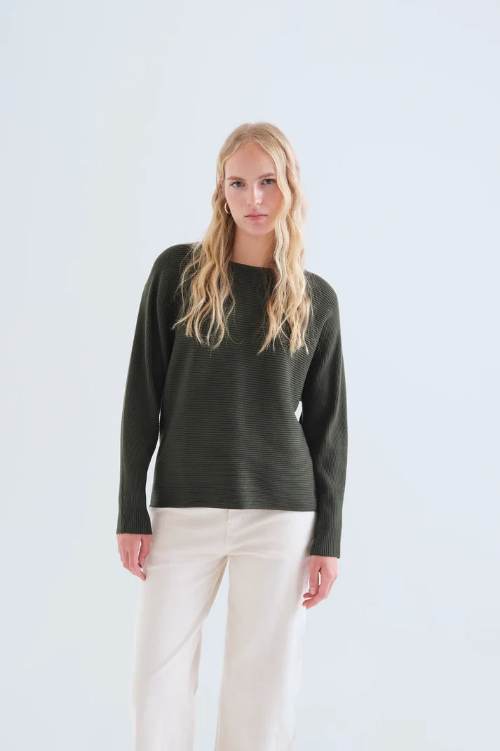 LS Knit Jumper Dolman Sweater
