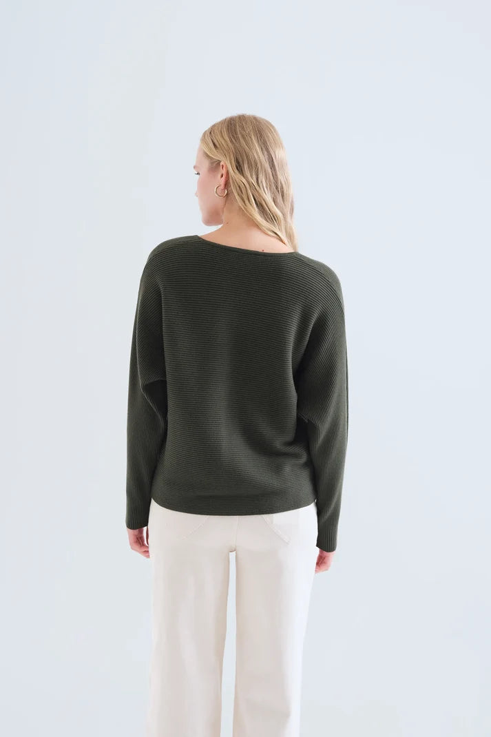 LS Knit Jumper Dolman Sweater