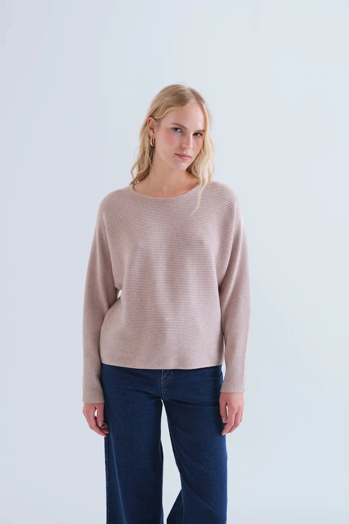 LS Knit Jumper Dolman Sweater