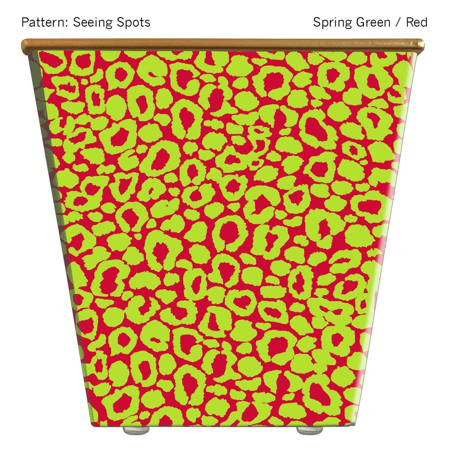 Extra Large Cachepot Container: Seeing Spots