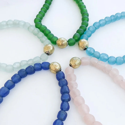 Large Glass Bead Necklace
