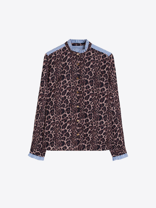 Animal Stripe Blouse