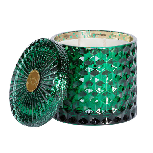 SOi Mistletoe & Holly 15oz Shimmer Candle 2 wick