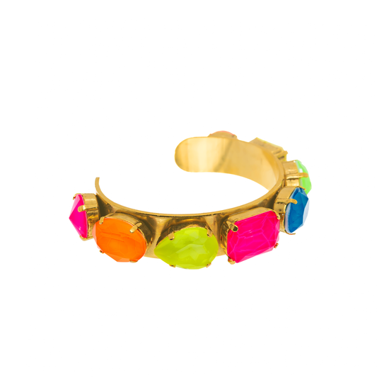 Roma Cuff in Neon