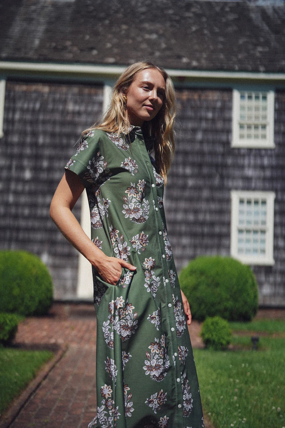 Miller Dress in Whisperwood