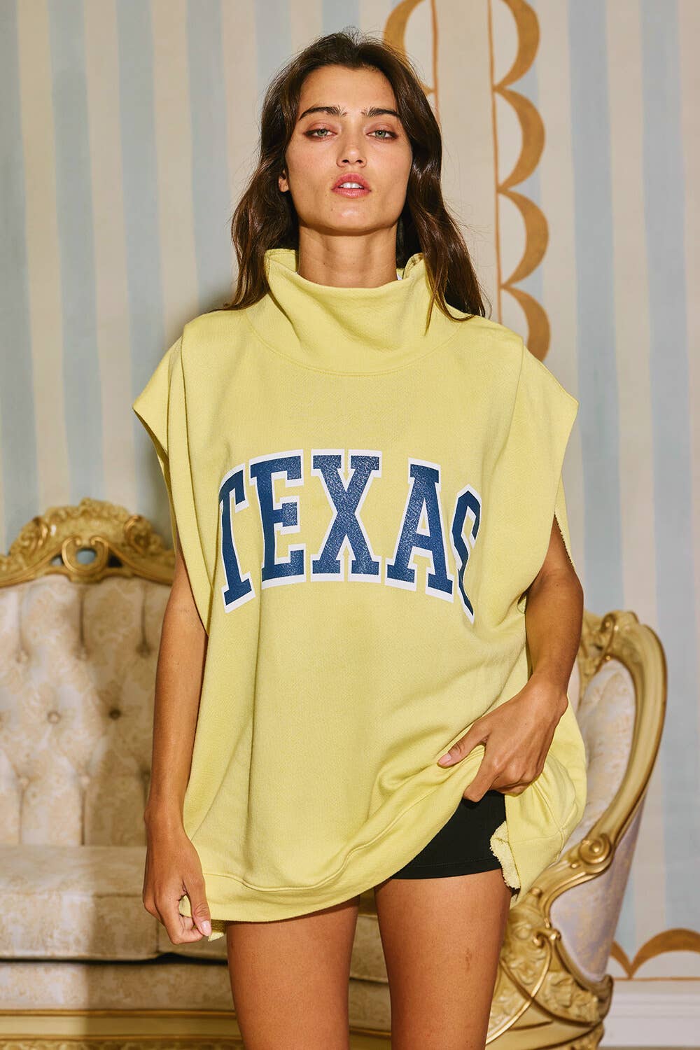 Georgia Oversized Muscle Capelet