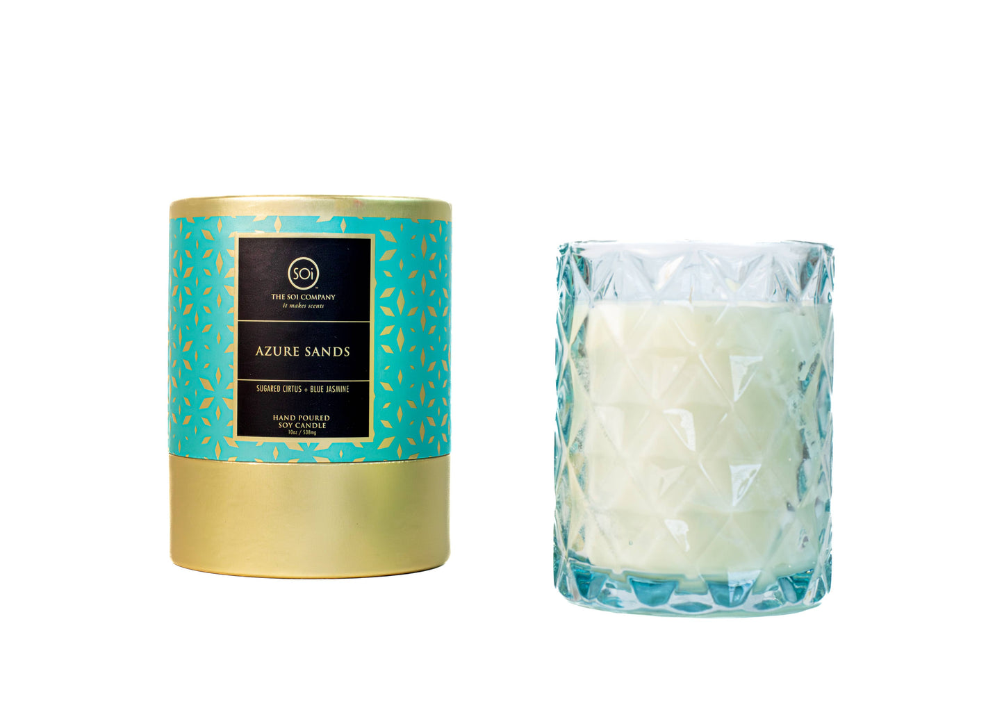 Azure Sands Shimmer 9oz Box Candle