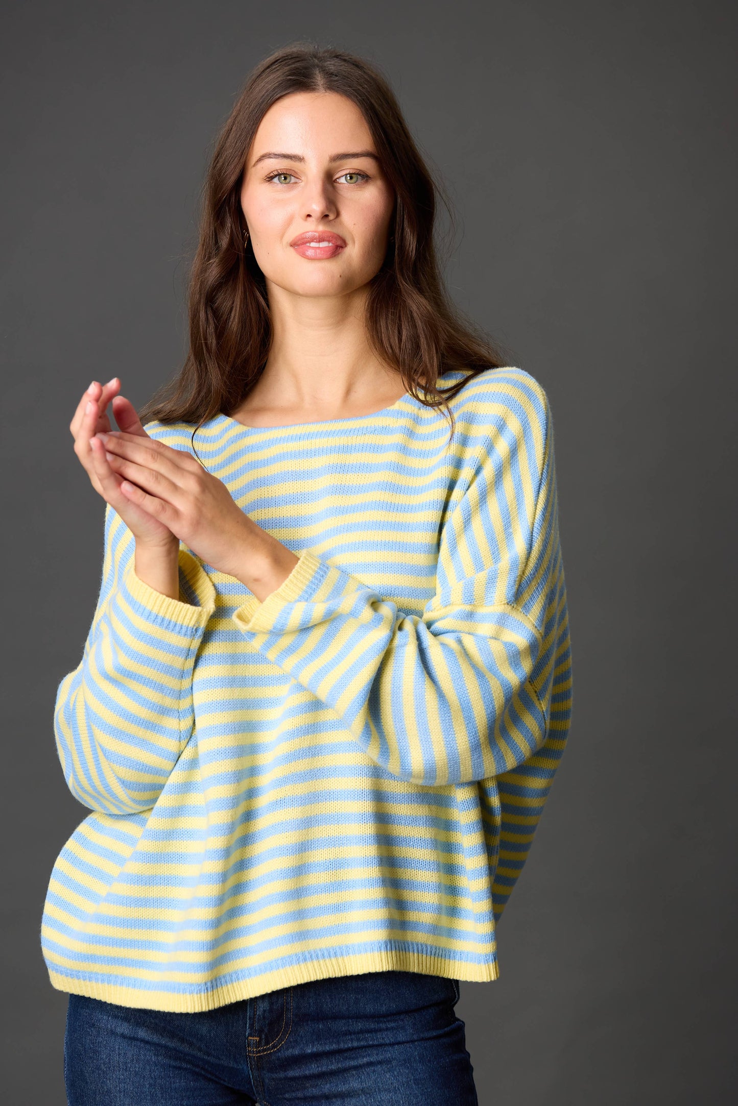 Striped T-Body Sweater