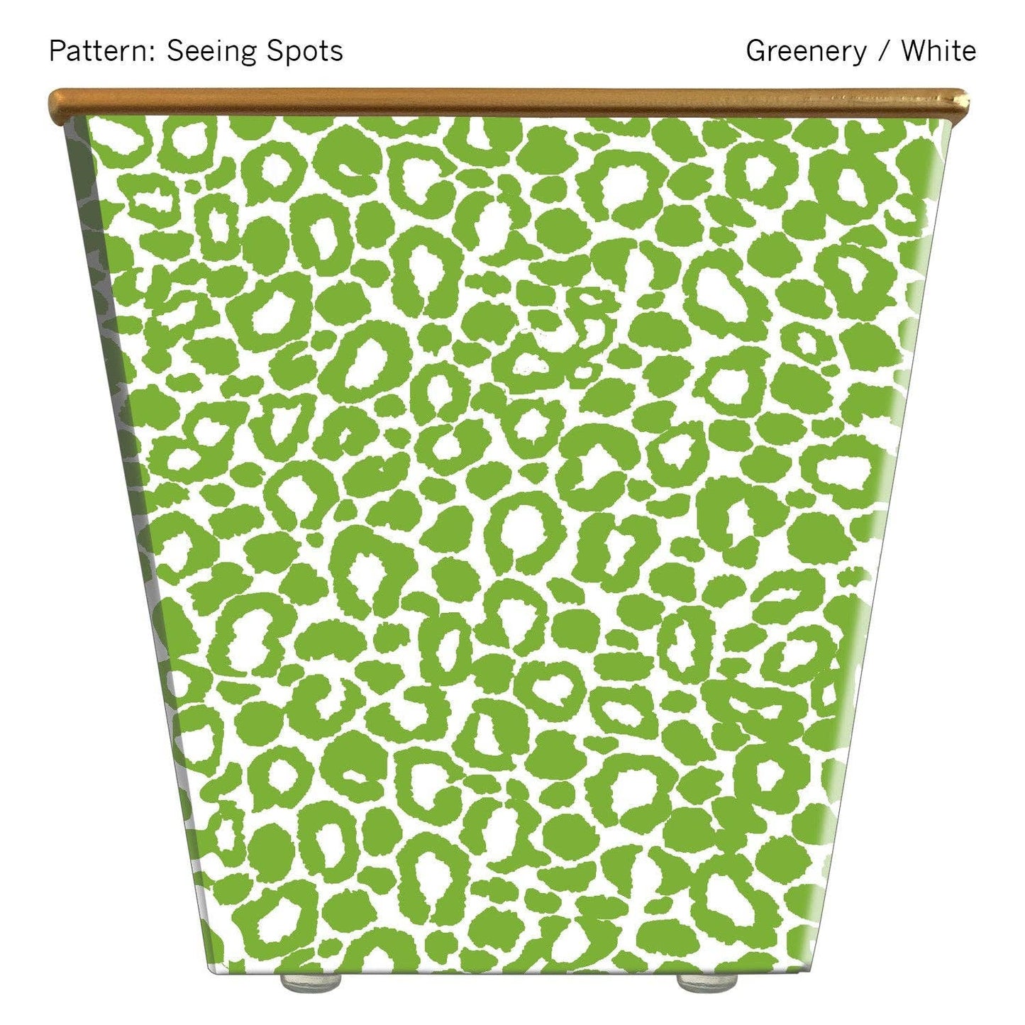 Extra Large Cachepot Container: Seeing Spots