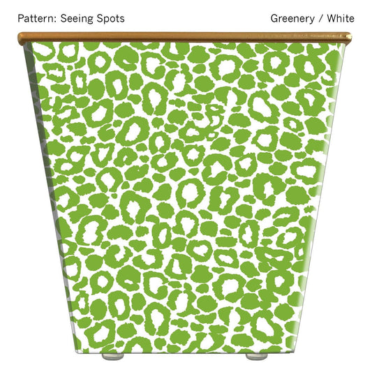 Extra Large Cachepot Container: Seeing Spots