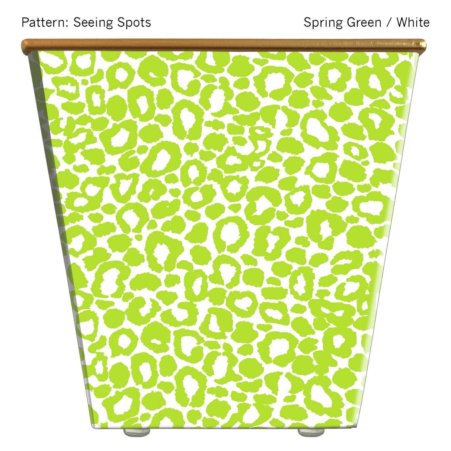 Extra Large Cachepot Container: Seeing Spots