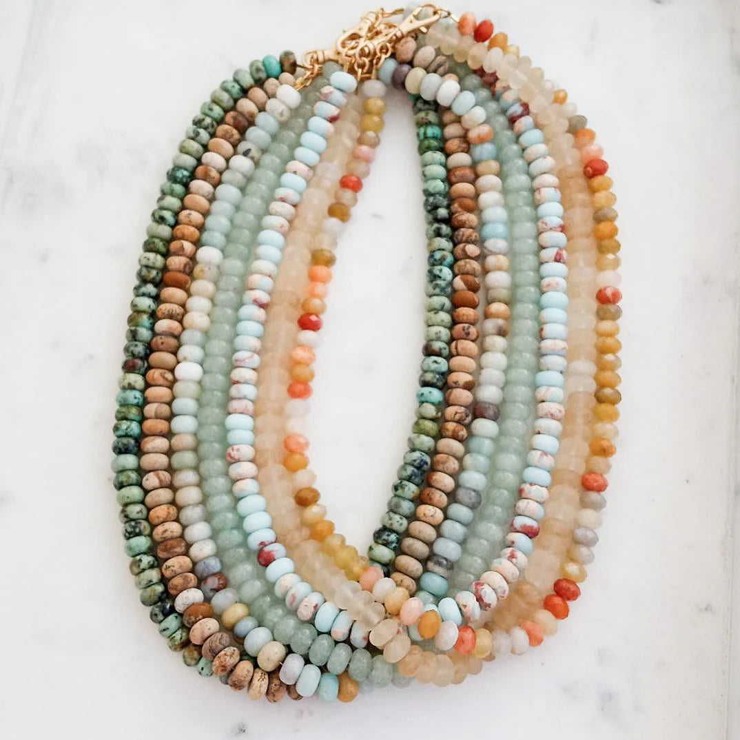 Gemstone Layering Necklace