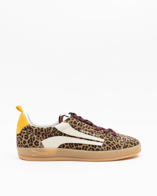 Fez Court Sneaker in Leopard