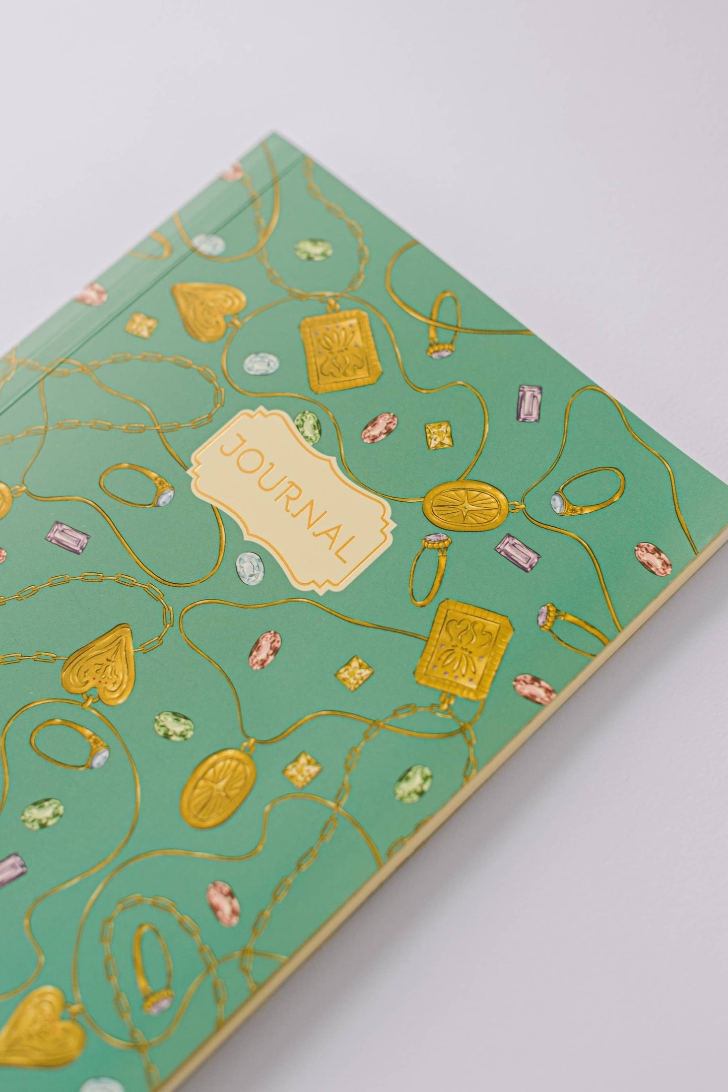 Gem Jewelry Softcover Notebook
