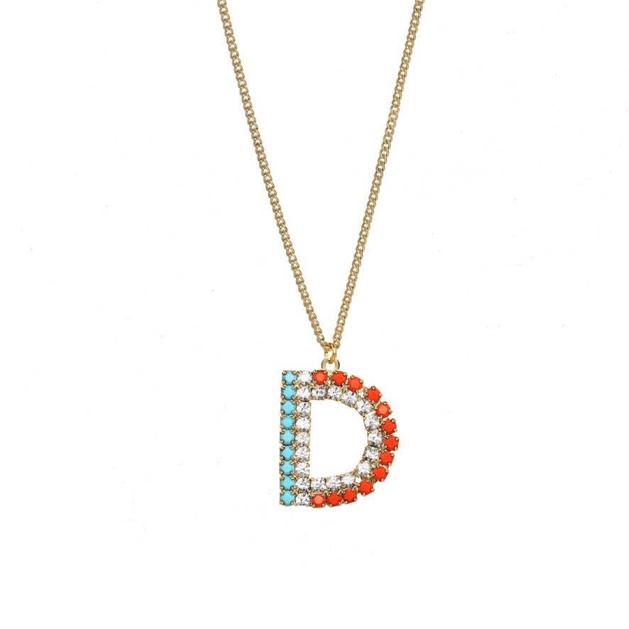 Mini Monogram Necklace