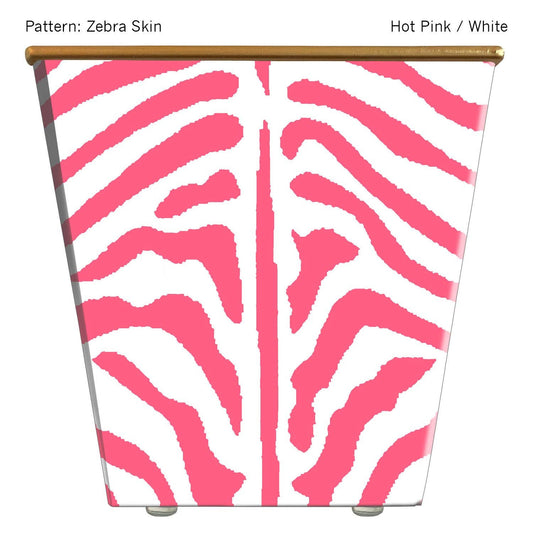 Zebra Skin Cachepot Candle