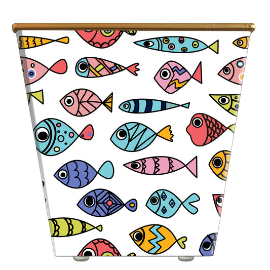 Colorful Fish Cachepot Candle