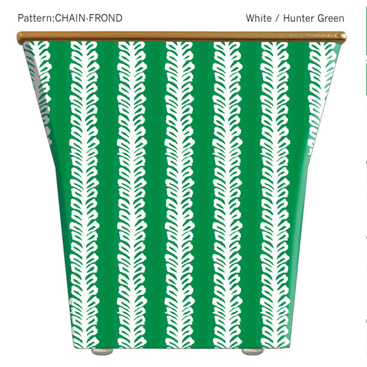 Chain Frond Cachepot Candle