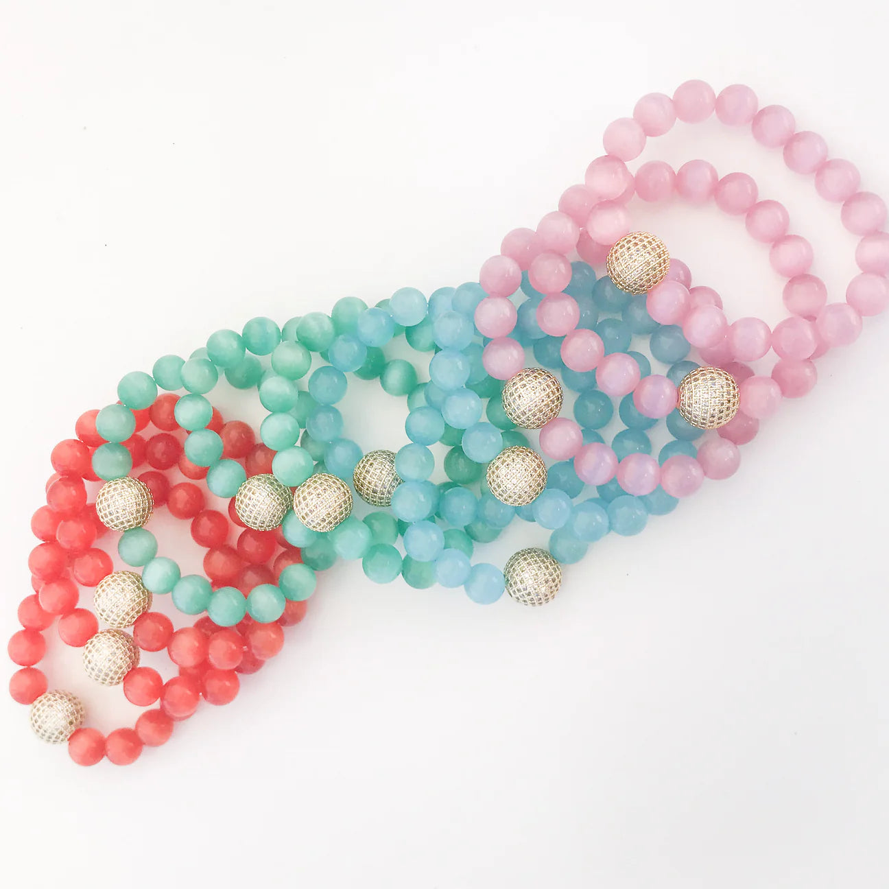 Gemstone Pave Bracelet