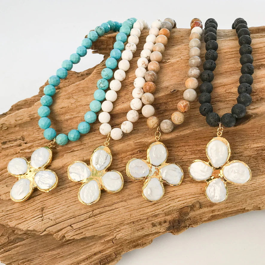 10mm Gemstone Necklace