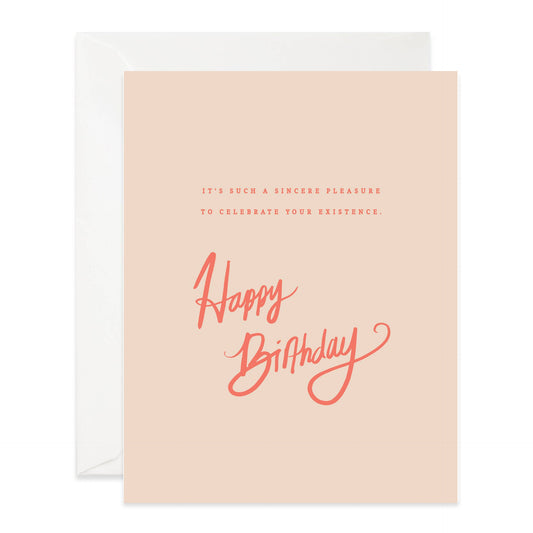 Sincere Birthday