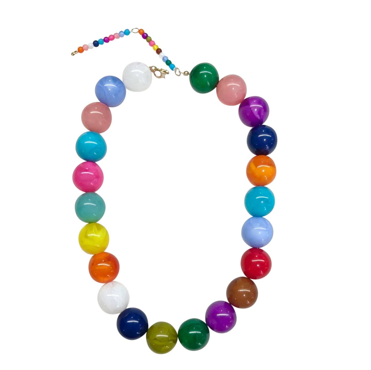 Kameron Chunky Beaded Necklace - Multi