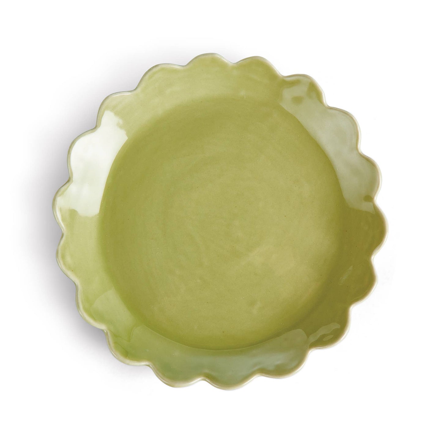 Maddie Round Tray, Green