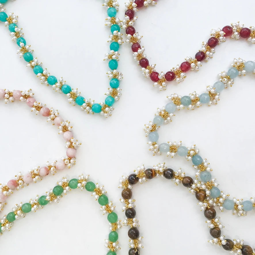 Cluster Rosary Necklace