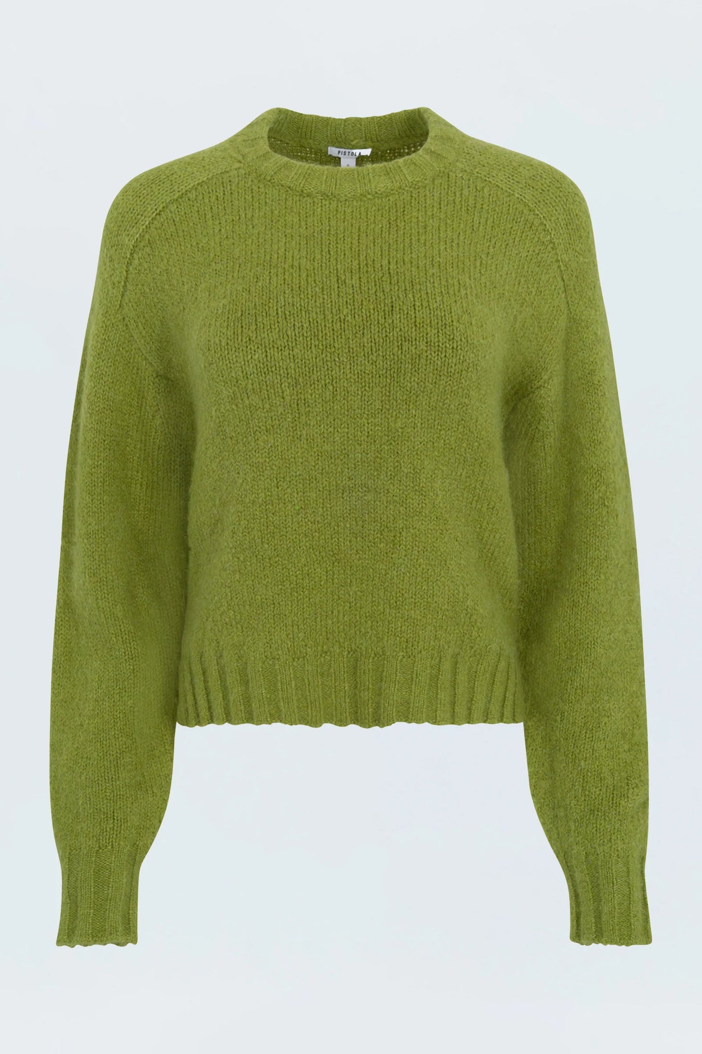 Adina Everyday Sweater in Pea Green