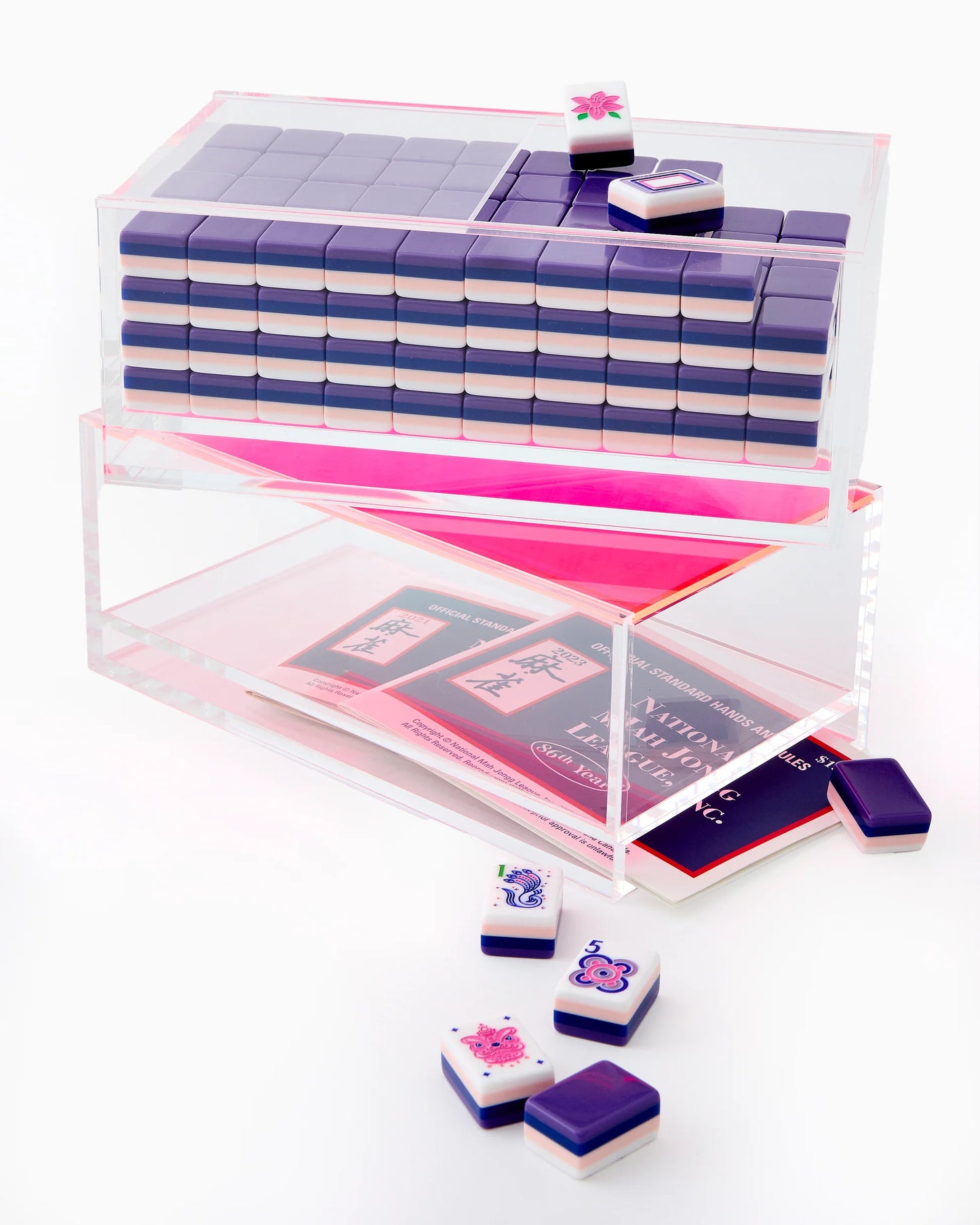 Mahjong Tile Storage Box