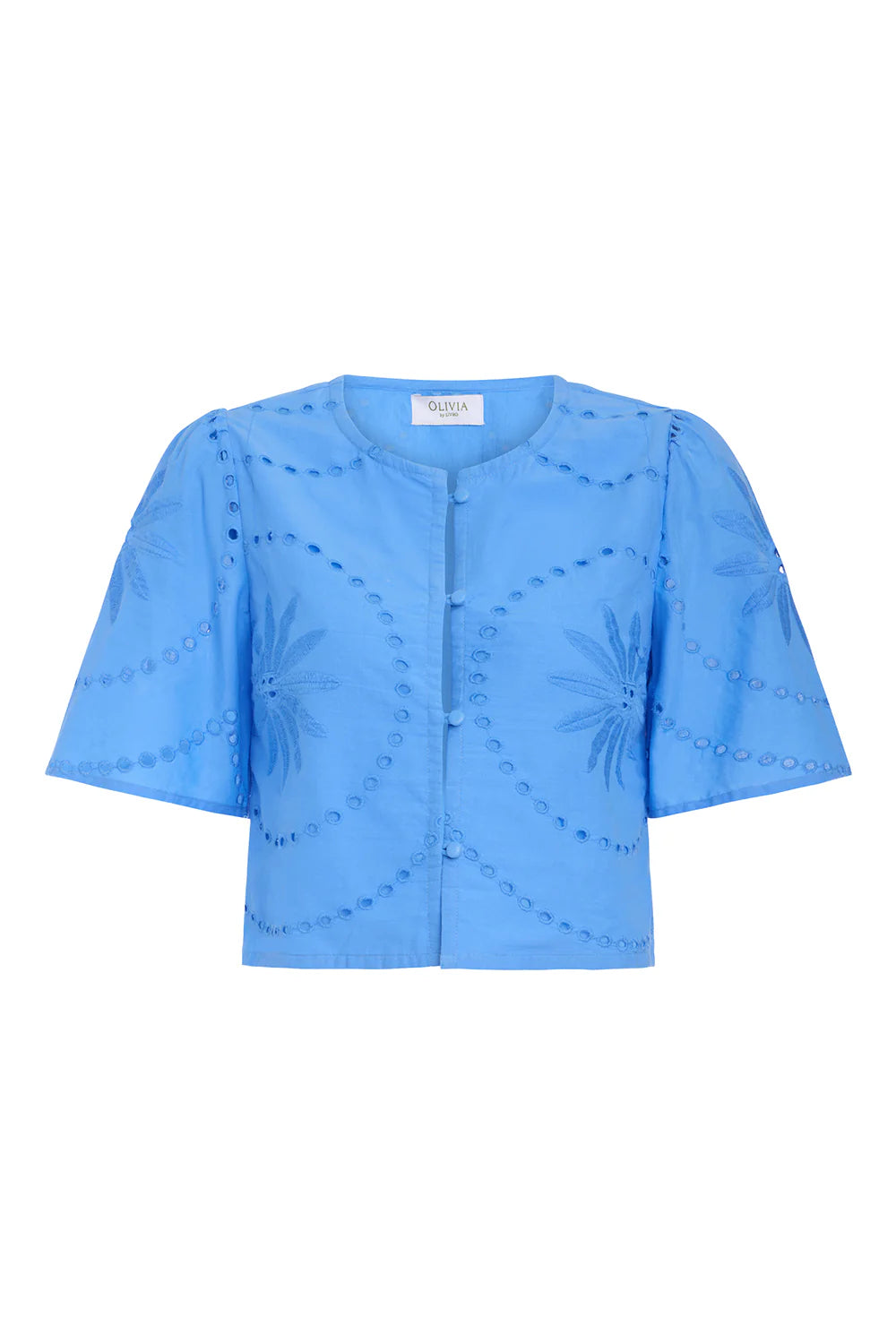 Heidi Top in Azul Lace