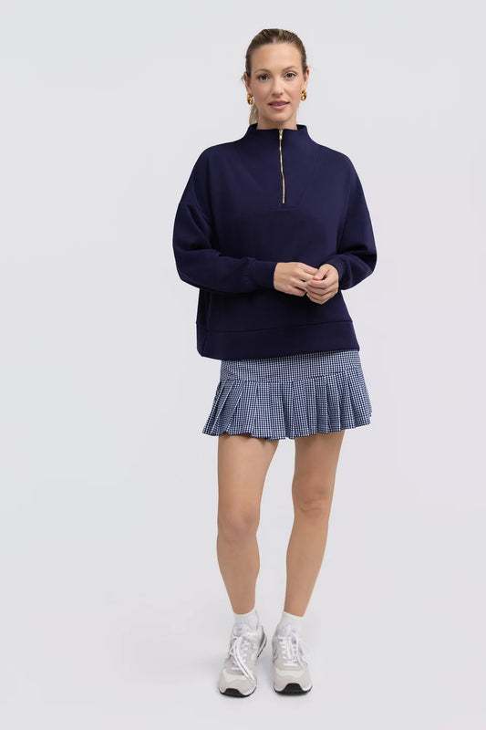 Morgan Quarter-Zip in Navy