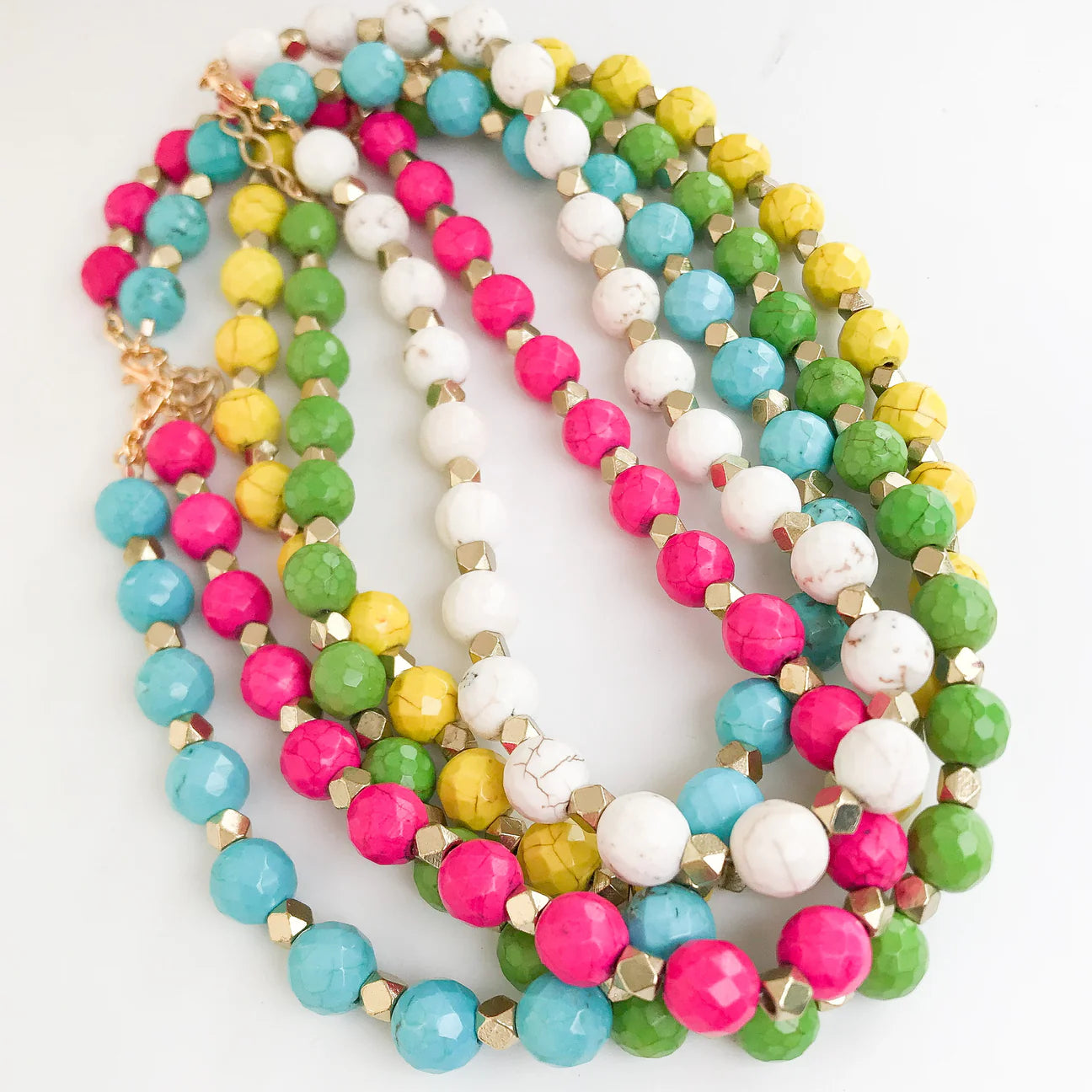 10mm Gemstone Necklace