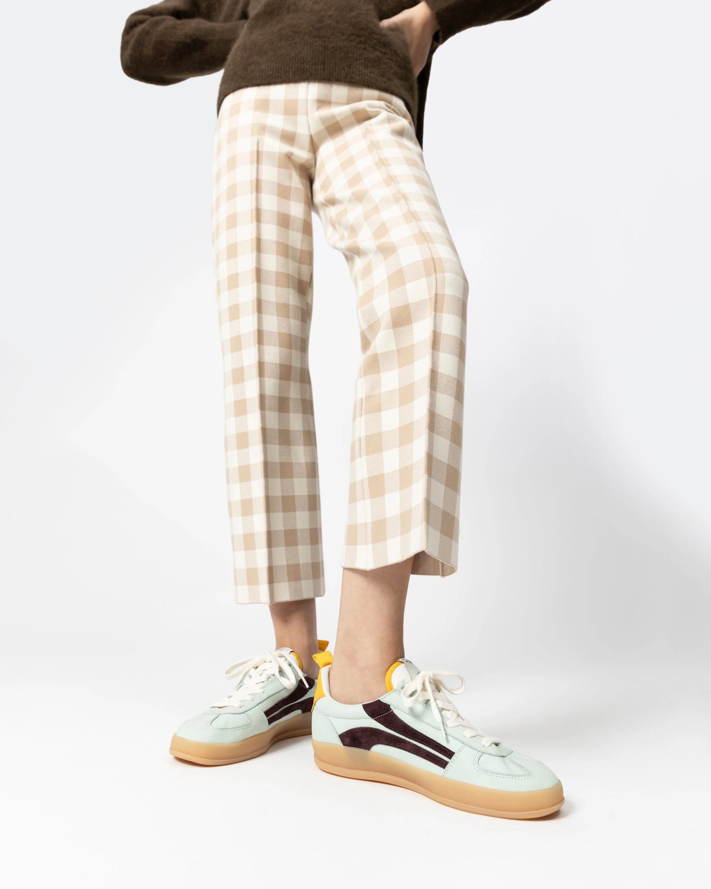 Fez Court Sneaker in Seafoam