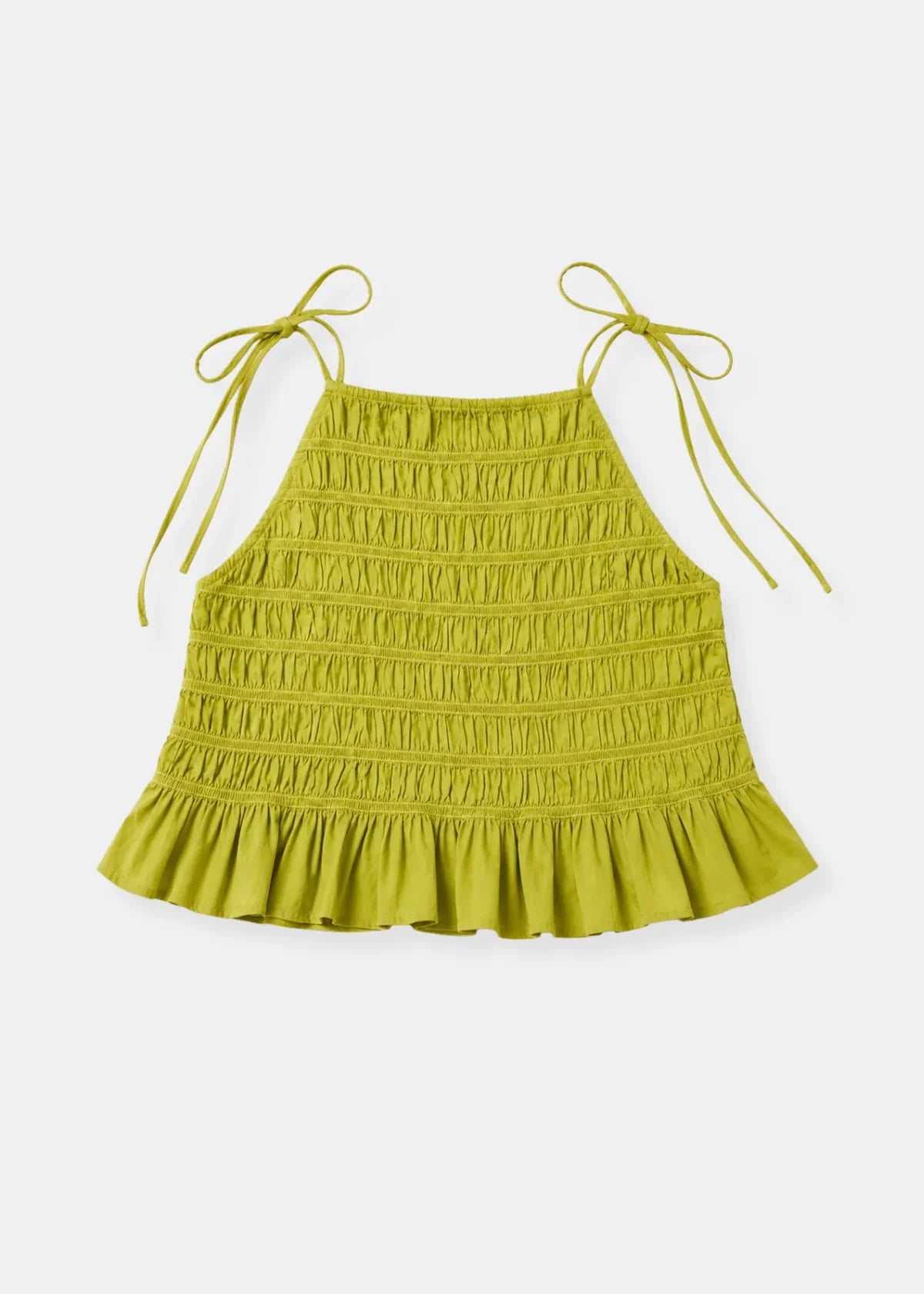 Leota Top in Green Envy