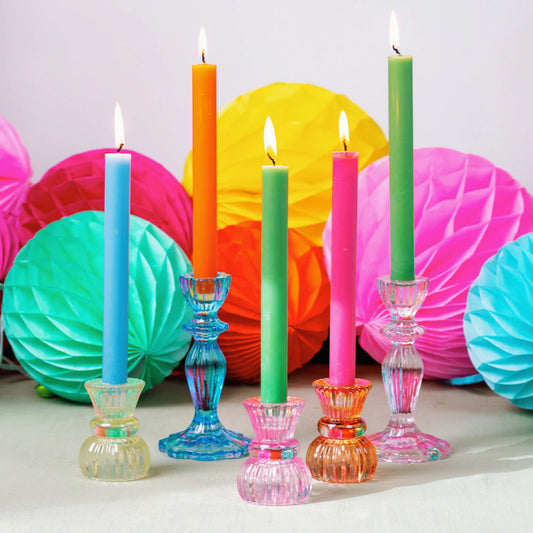 TT - Tall Glass Candle Holder