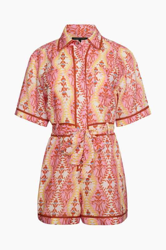 Marilyn Romper in Heritage Floral