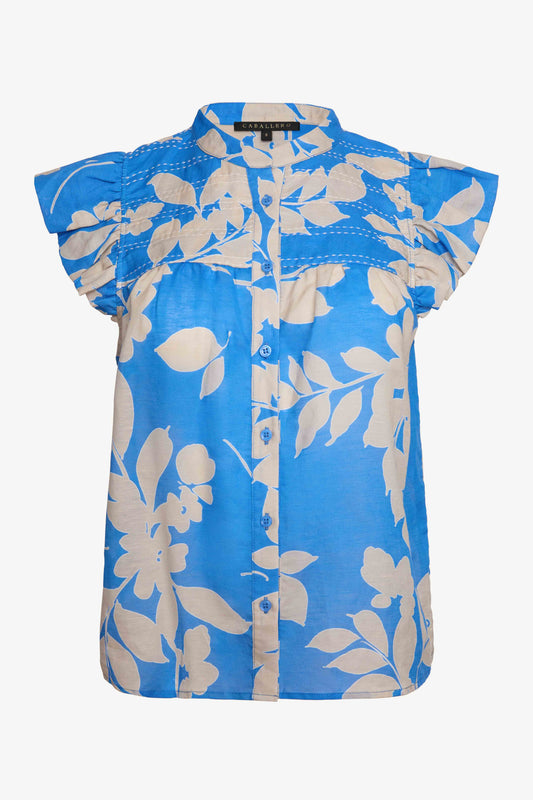 Anthea Top in Sapphire Shadow
