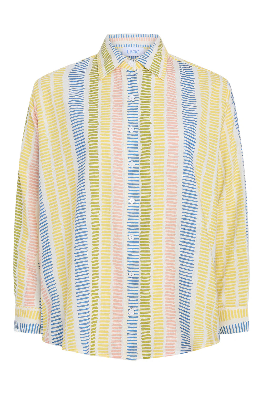 Boyfriend Shirt in Gasparilla Stripes