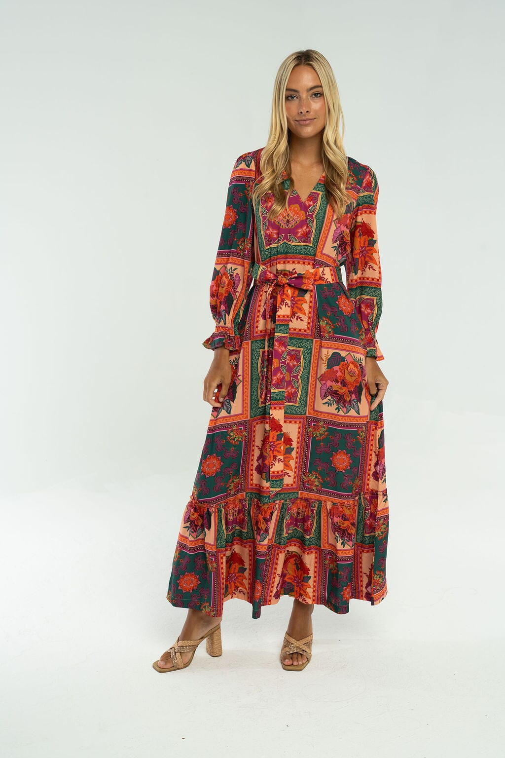 Evelyn Maxi Dress in Floral