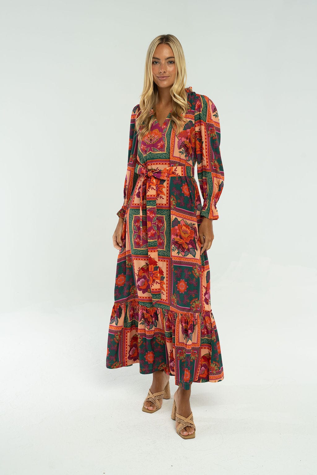 Evelyn Maxi Dress in Floral