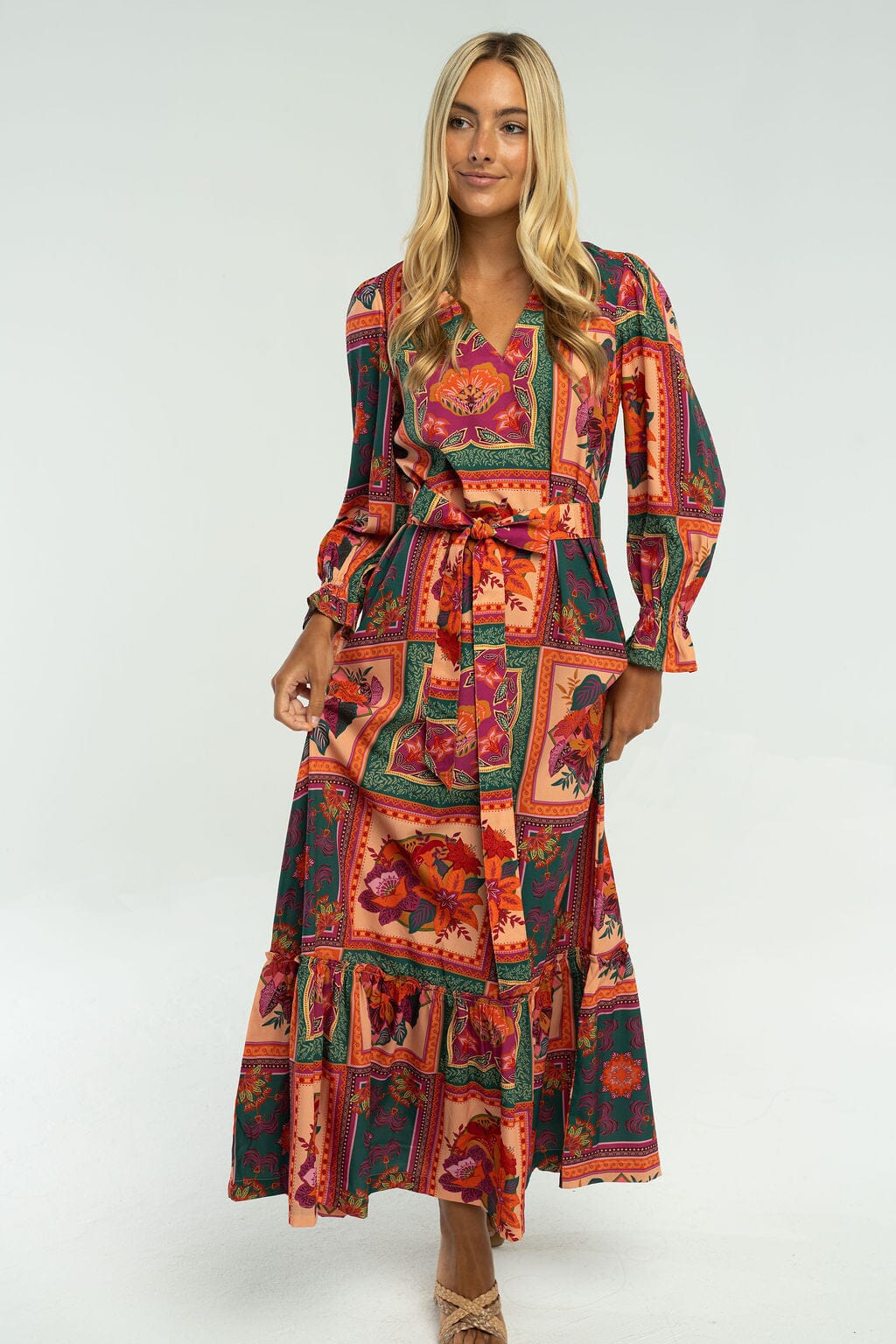 Evelyn Maxi Dress in Floral