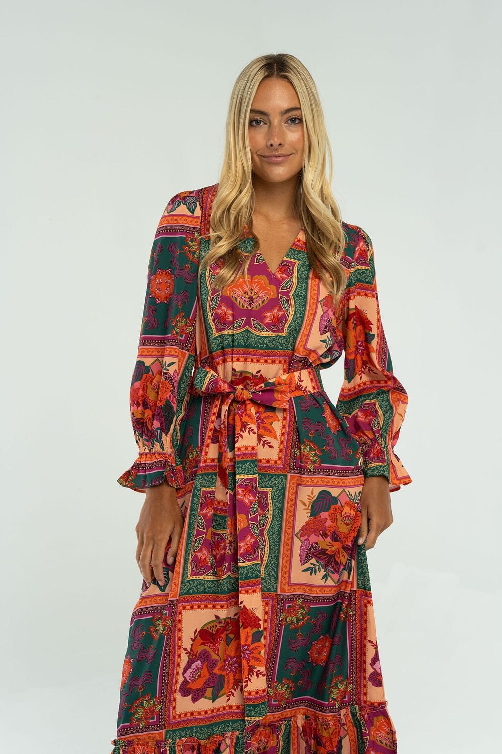 Evelyn Maxi Dress in Floral