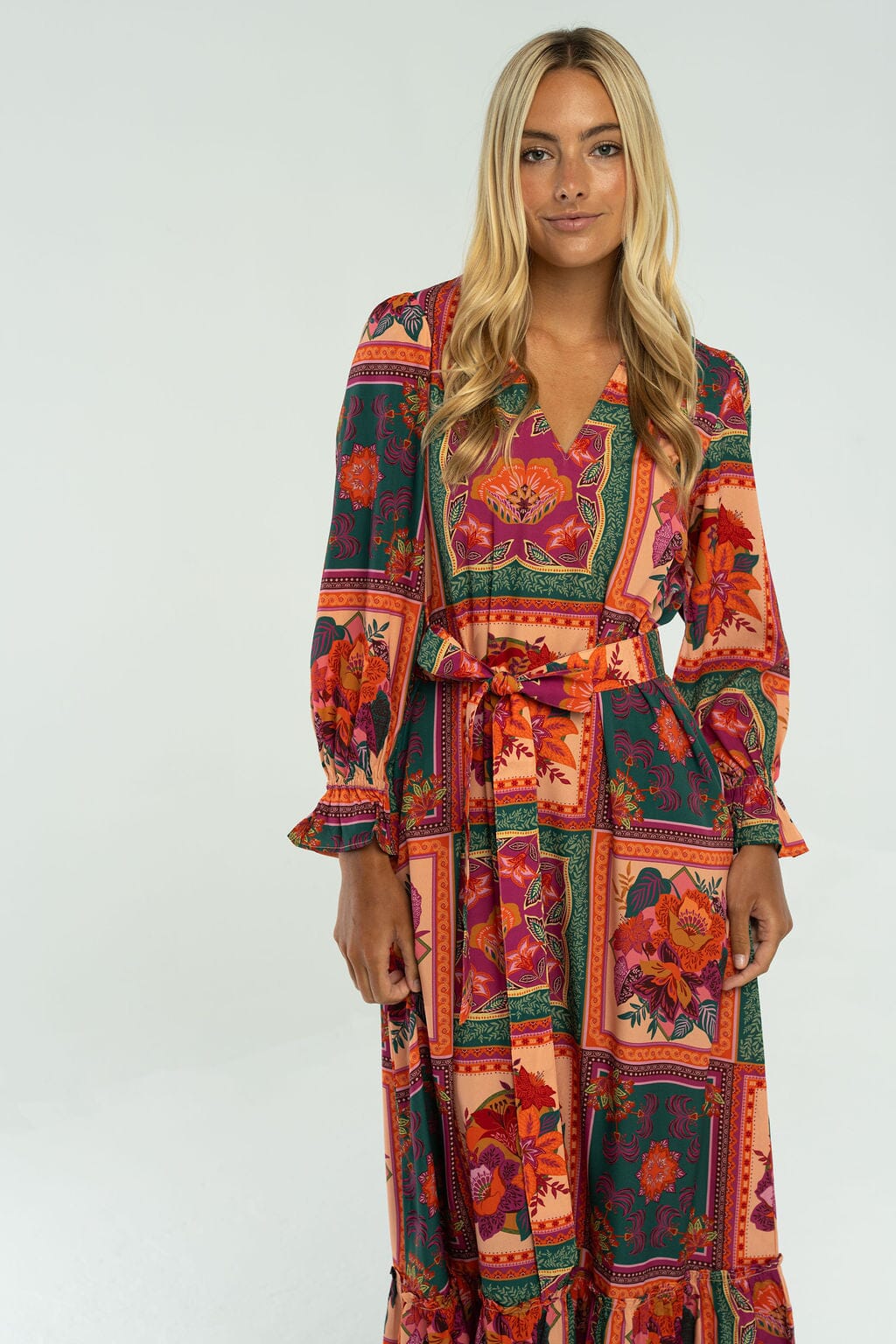 Evelyn Maxi Dress in Floral