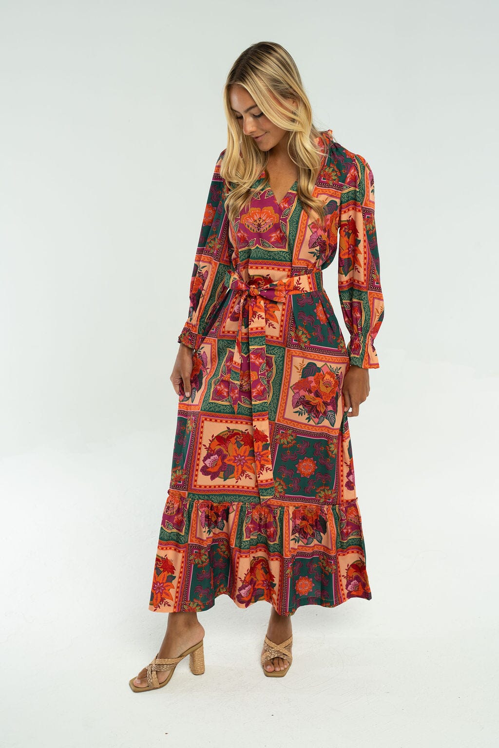 Evelyn Maxi Dress in Floral