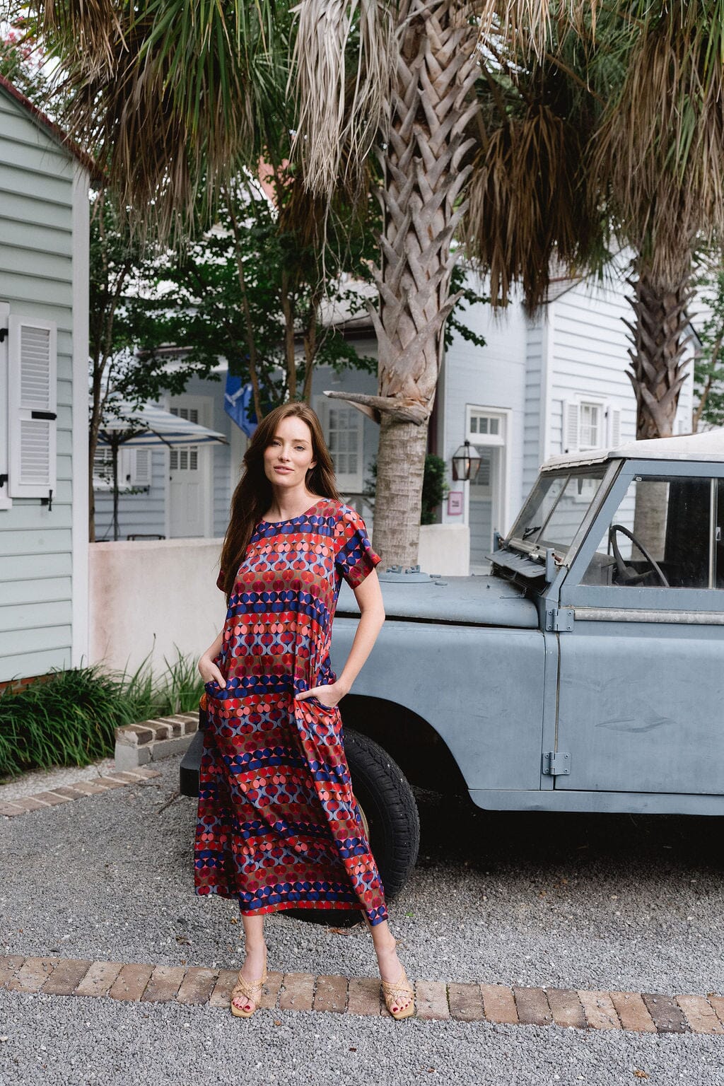 Diana Maxi Dress in Multi