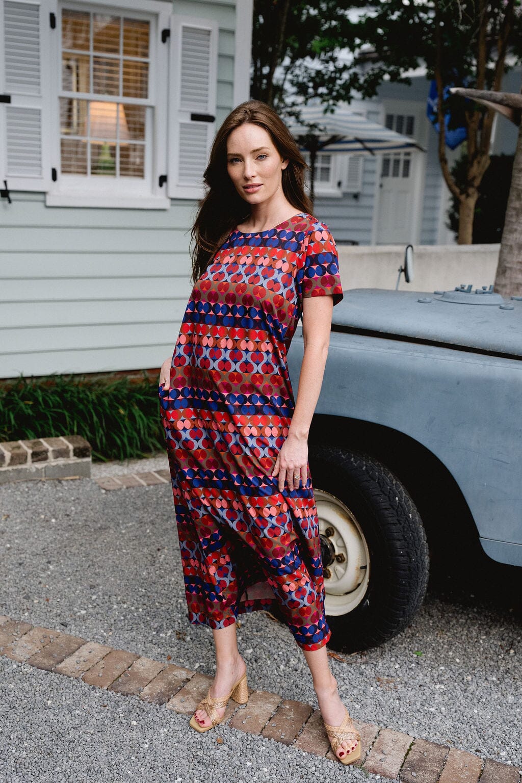 Diana Maxi Dress in Multi