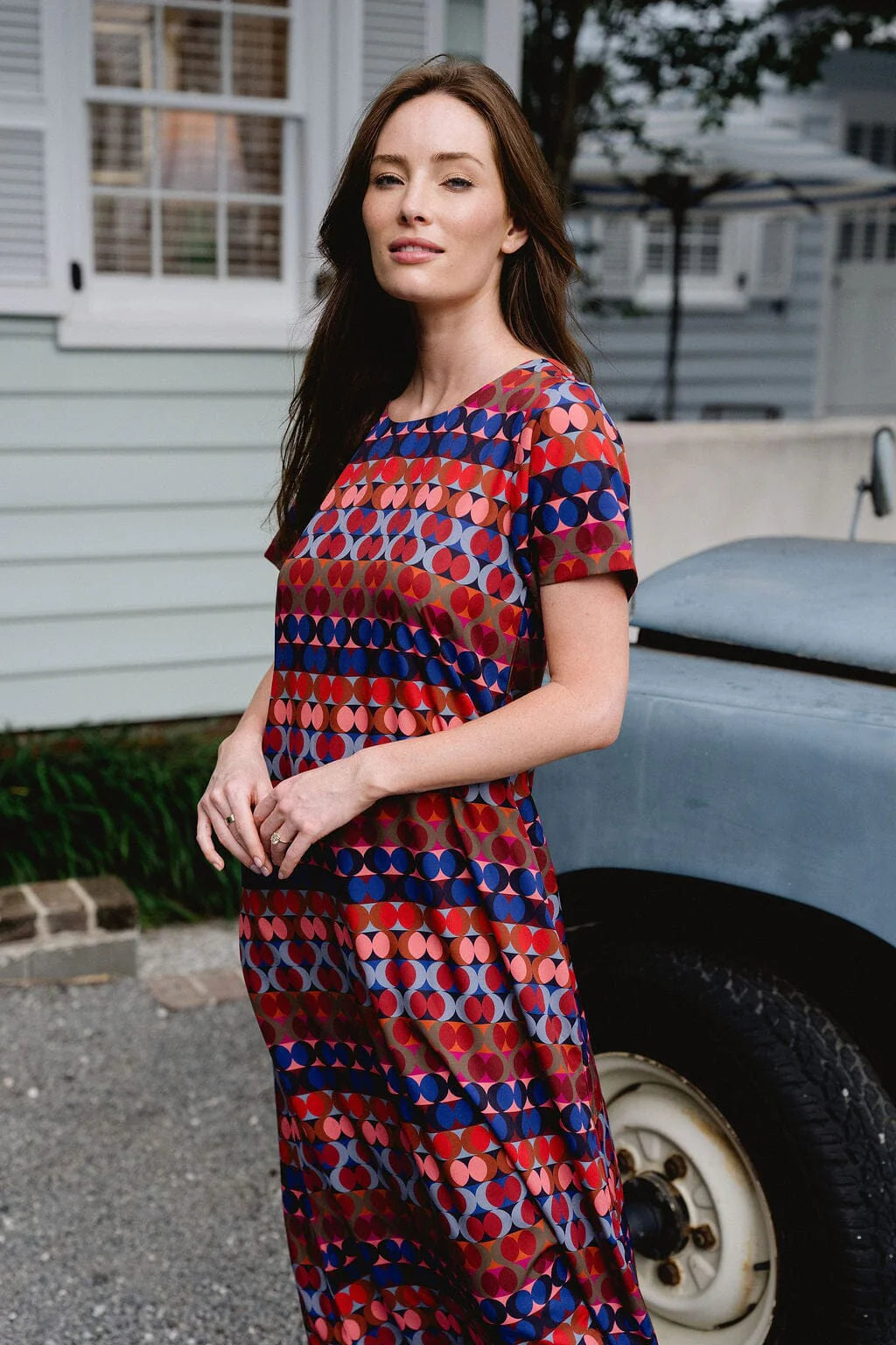 Diana Maxi Dress in Multi